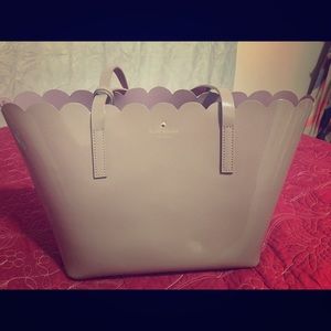 Kate Spade Lavender and Taupe tote